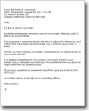 Cover Letter - References